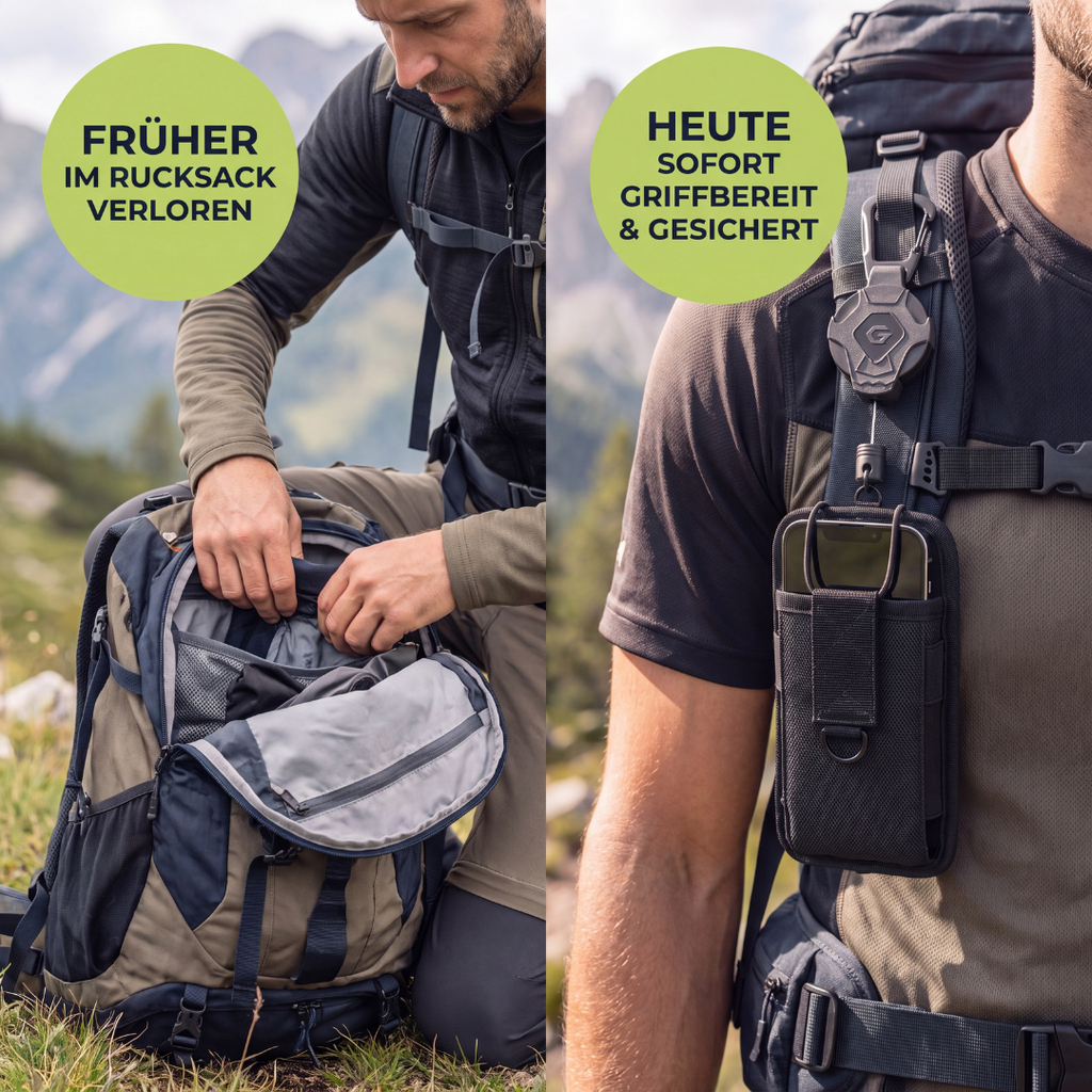PhoneZip Pro | Handysicherung Outdoor