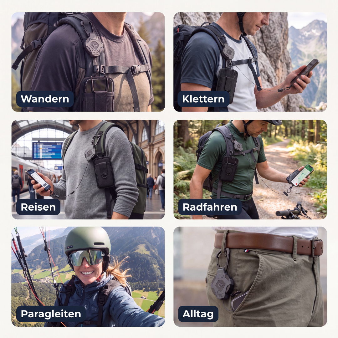 PhoneZip Pro | Handysicherung Outdoor