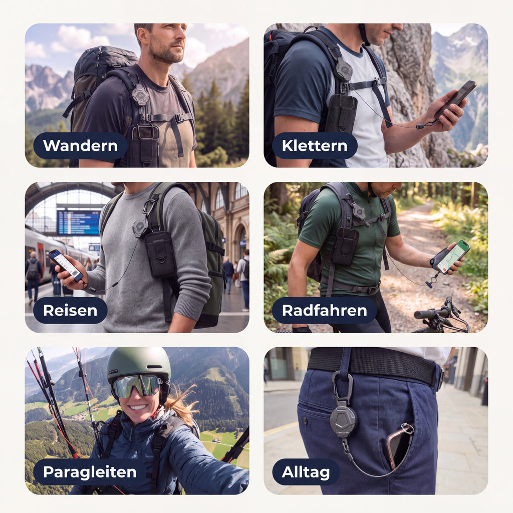 PhoneZip Pro | Handysicherung Outdoor